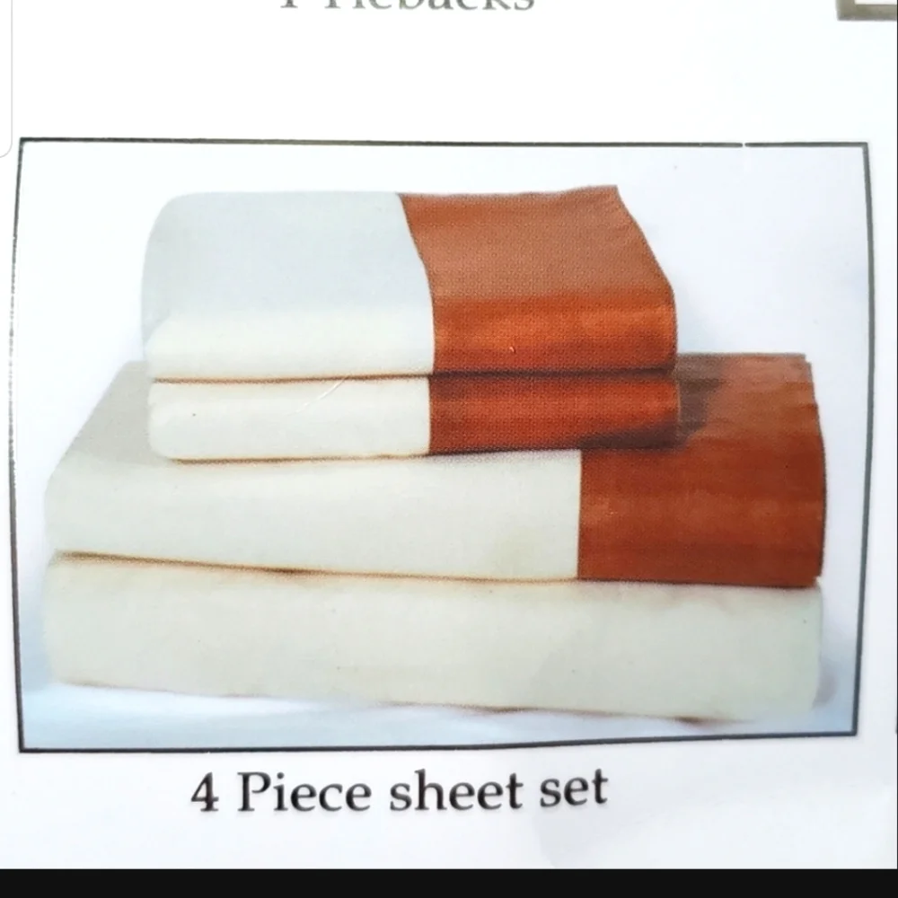 NWT Comforter Sheet Pillow Sham Set Woodbury Jacquard Queen 24 Piece Bundle